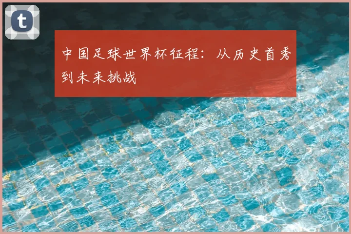 中国足球世界杯征程：从历史首秀到未来挑战